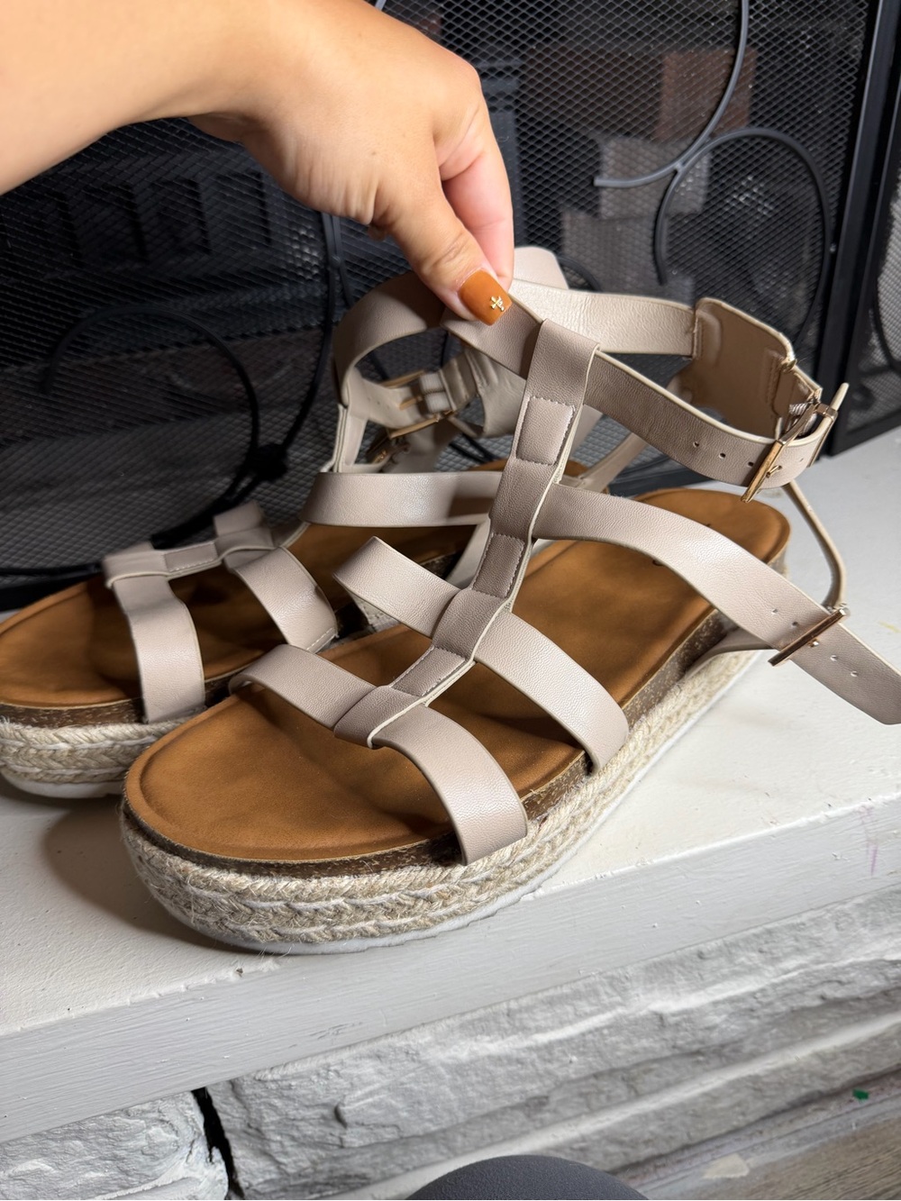 Torrid Women’s Strappy Espadrille Platform Sandals Size 13 WW